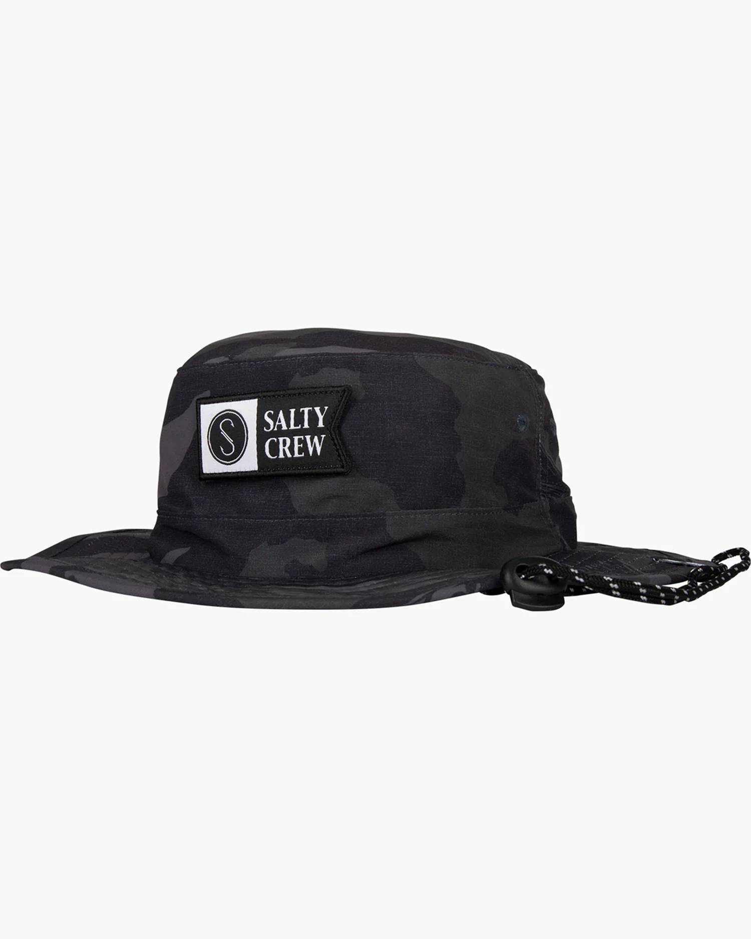 Camouflage|Sort Salty Crew Alpha Tech Boonie Sort Camo - Salty Crew Hvidvin  - 0804046275756