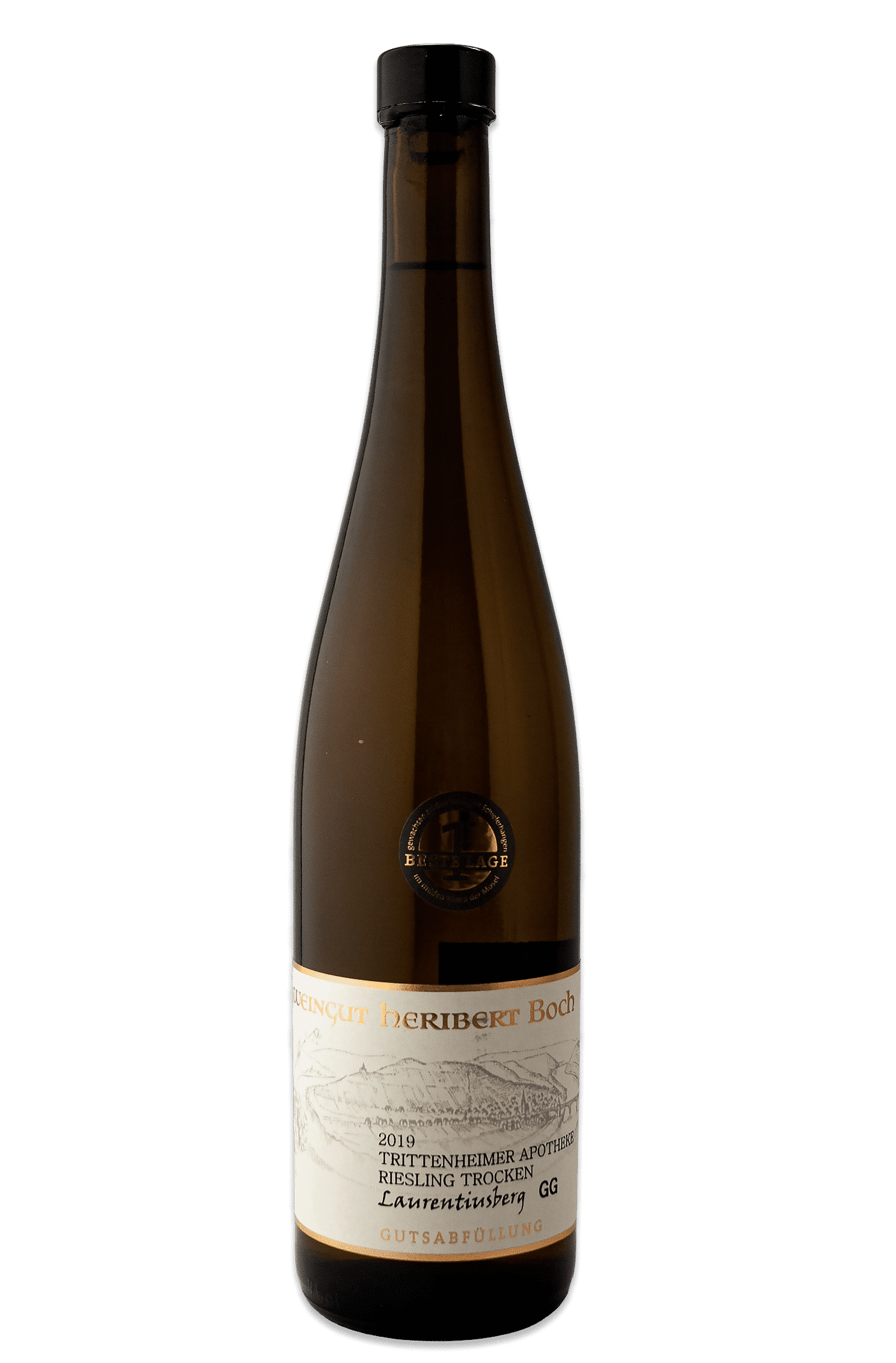 Trittenheimer Apotheke Laurentiusberg Trocken Magnum 2019 - Hvidvin  - 4260291230999