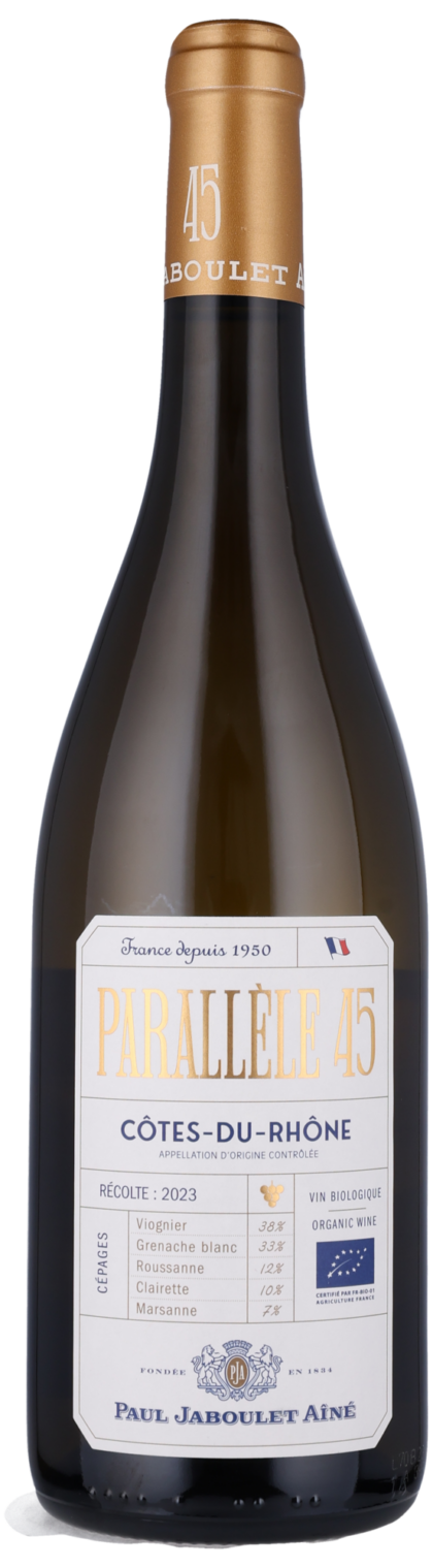 Hvid Vin Ctes Rhne Blanc Øko Parallle Paul Jaboulet Ain - Hvidvin
