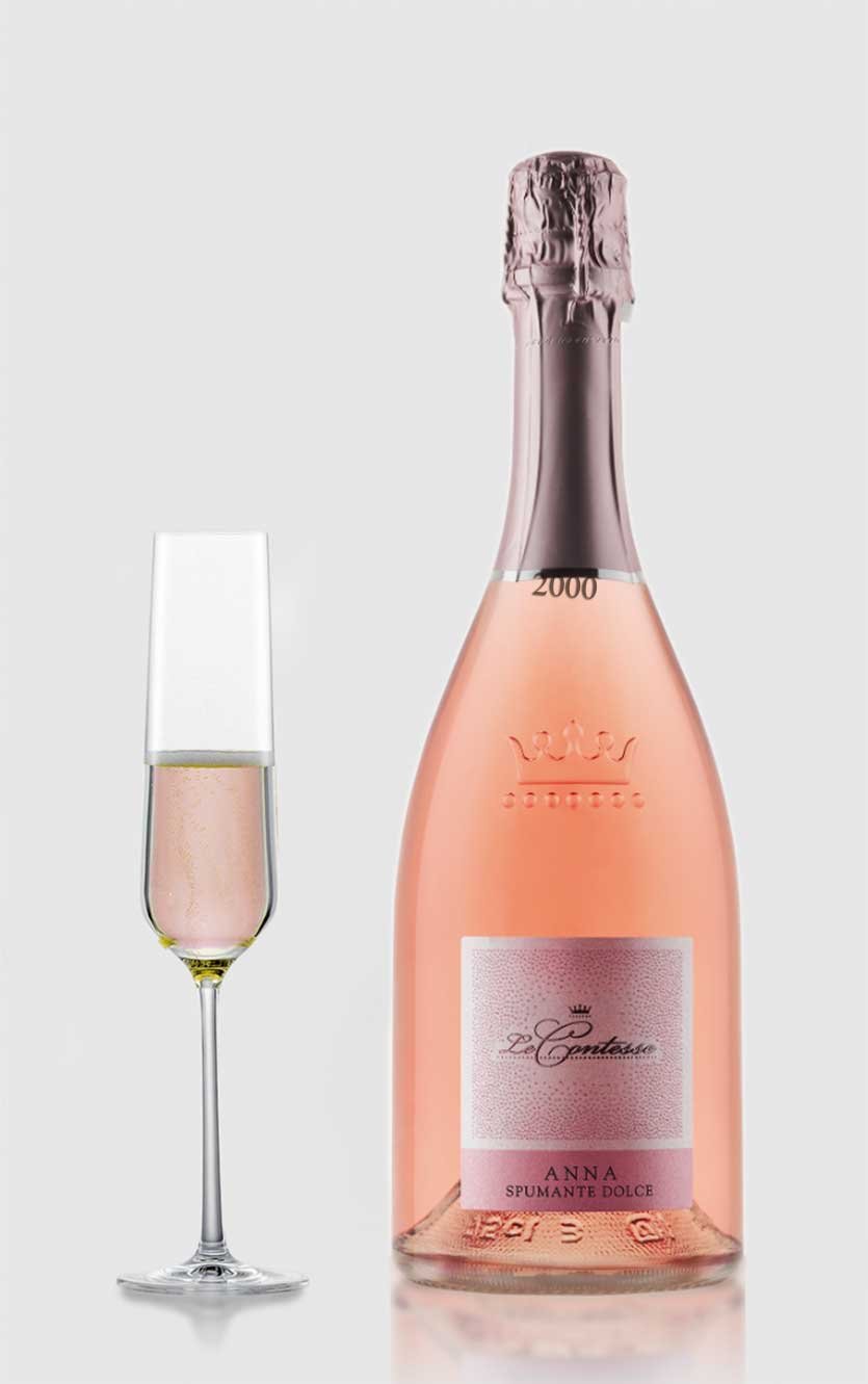 Spumante Ros Dolce Anna Contesse - Le Contesse Mousserende  - 2009315029384