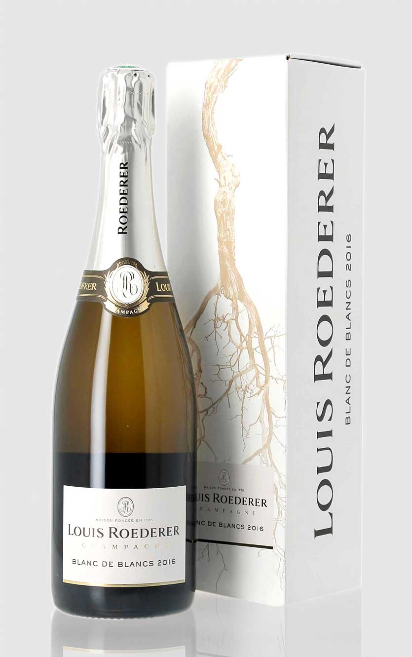 Louis Roederer 2016 Blanc Blanc Brut Champagne Giftbox - Louis Roederer Mousserende  - 2003266251146