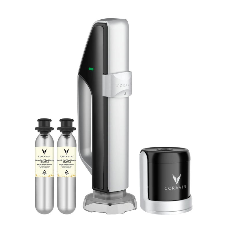 Coravin Vinpreserver System Til Mousserende Vin Sort Sølv - Coravin Mousserende  - 850004347607