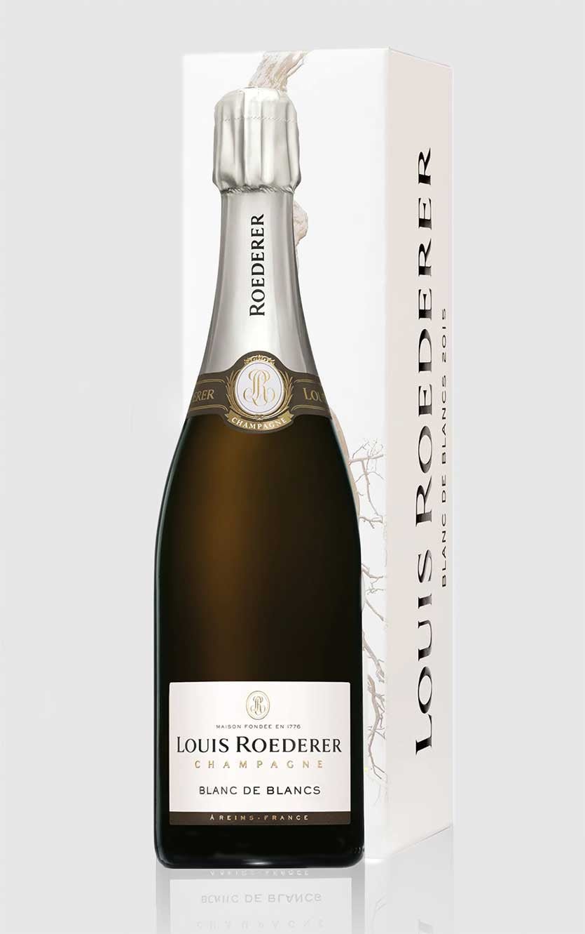 Louis Roederer 2017 Blanc Blanc Brut Champagne Giftbox - Louis Roederer Mousserende  - 2000467321227